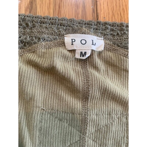 POL Top New Olive Green Medium - Picture 3 of 8